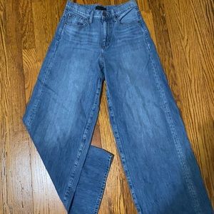 Uniqlo High Rise Wide Leg Jeans